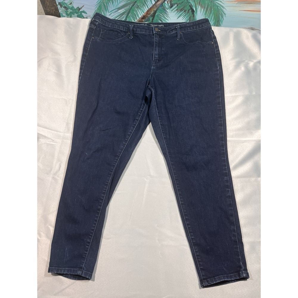 Mossino Jeggings for Women Dark Wash Slim Ankle Size 16